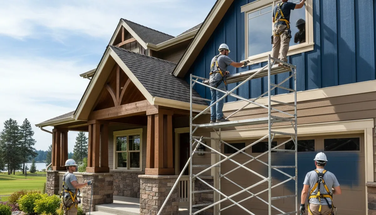 Painting contractor in Spokane, WA offering professional house painting services