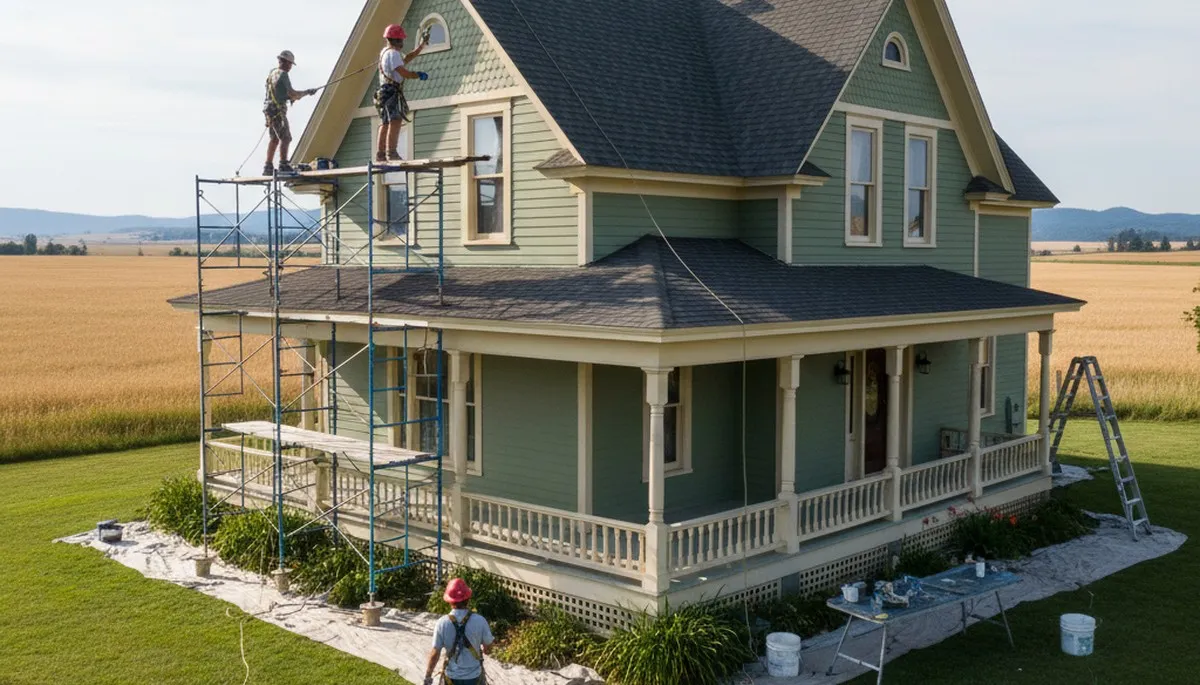 Spokane, WA painting contractor providing professional house painting services for local homes